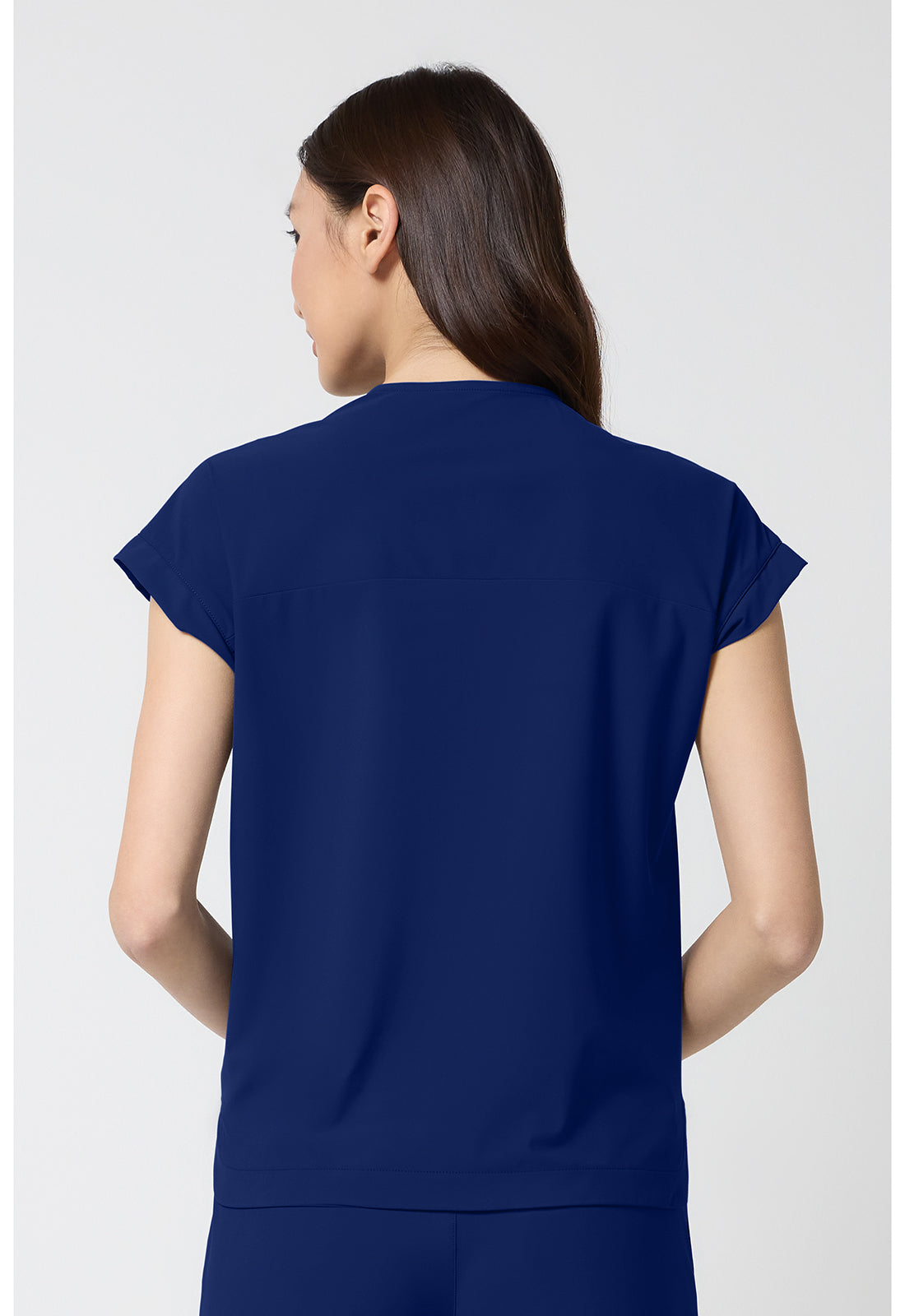 Pursuit IN00034 Women's Dolman V-Neck Top Navy