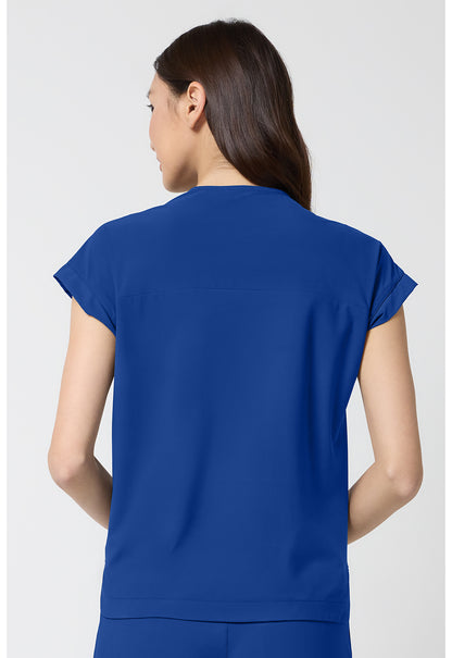 Pursuit IN00034 Women's Dolman V-Neck Top Royal