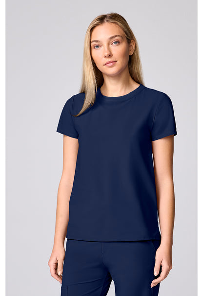 Pursuit IN00037 Women's Crew Neck Scrub Top Navy