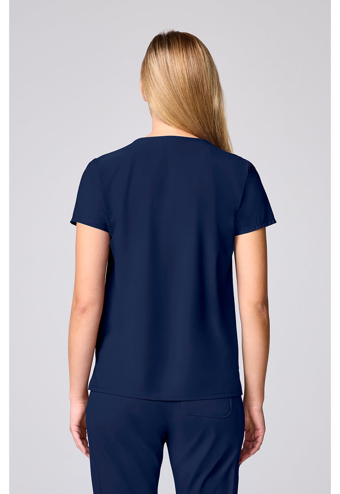 Pursuit IN00037 Women's Crew Neck Scrub Top Navy