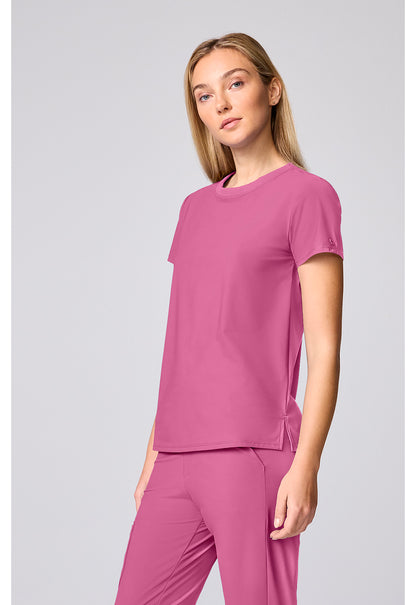 Pursuit IN00037 Women's Crew Neck Scrub Top Tropical Pink