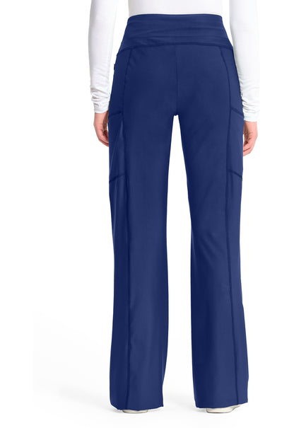 GNR8 Kinetic  IN009A Knit Mid Rise Pull-on Trouser Pants Navy