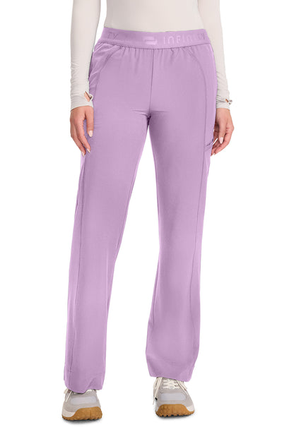 GNR8 IN011A Women's Mid-Rise Wide Leg Pants Livewire Lilac
