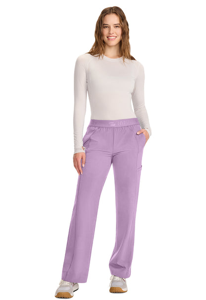 GNR8 IN011A Women's Mid-Rise Wide Leg Pants Livewire Lilac