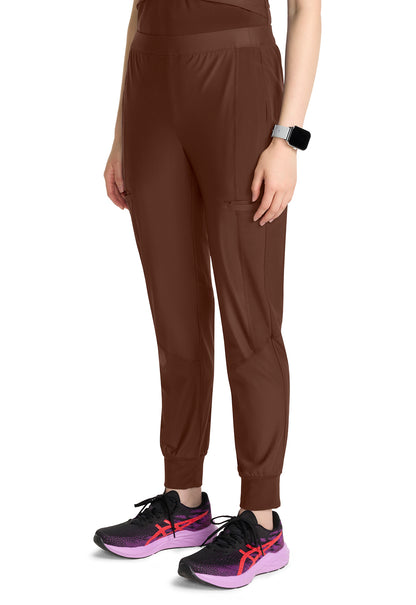 Kinetic IN012A Women's Knit Convertible Jogger Espresso Express