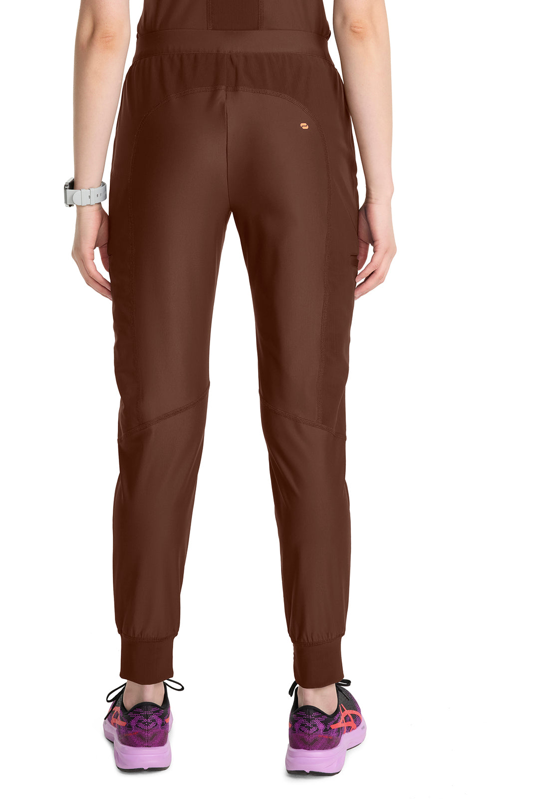 Kinetic IN012A Women's Knit Convertible Jogger Espresso Express