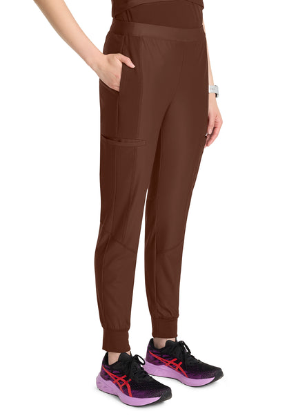 Kinetic IN012A Women's Knit Convertible Jogger Espresso Express