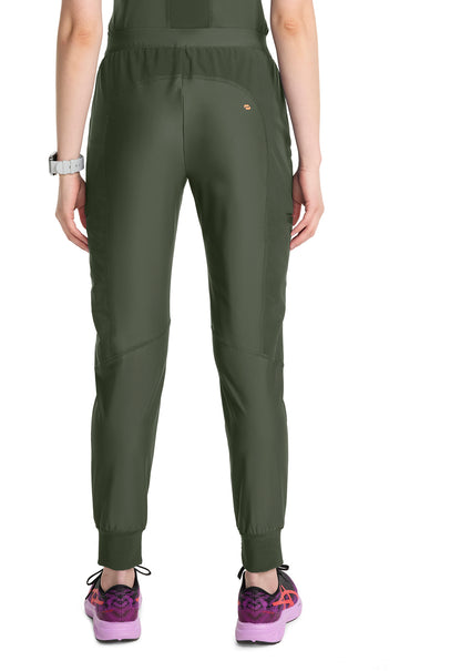 Kinetic IN012A Women's Knit Convertible Jogger Sap Green Image