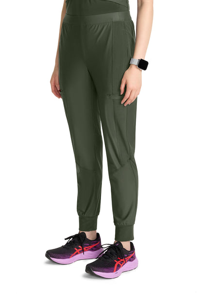 Kinetic IN012A Women's Knit Convertible Jogger Sap Green Image