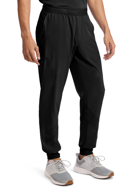 GNR8 IN016A Men's 5-Pocket Jogger Pants Black