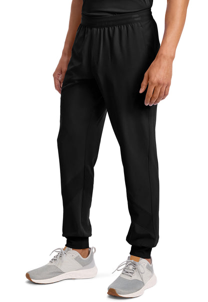 GNR8 IN016A Men's 5-Pocket Jogger Pants Black