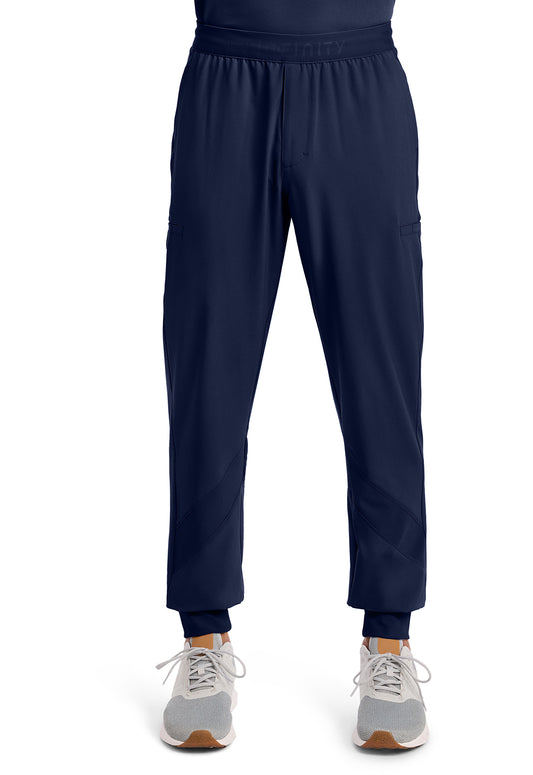 GNR8 IN016A Men's 5-Pocket Jogger Pants Navy