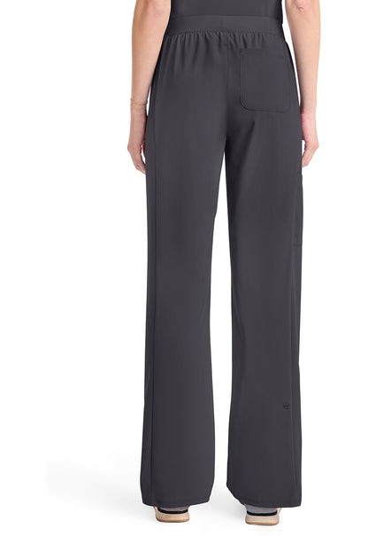 Pursuit IN023A Women's 4-Pocket Straight Leg Pants Pewter
