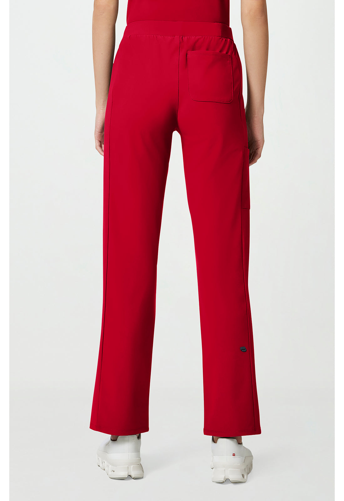 Pursuit IN023A Women's 4-Pocket Straight Leg Scrub Pants Cherry Pop