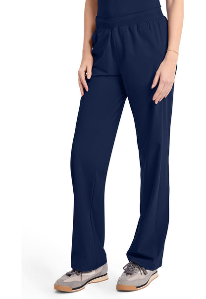 Pursuit IN023A Women's 4-Pocket Straight Leg Pants Navy