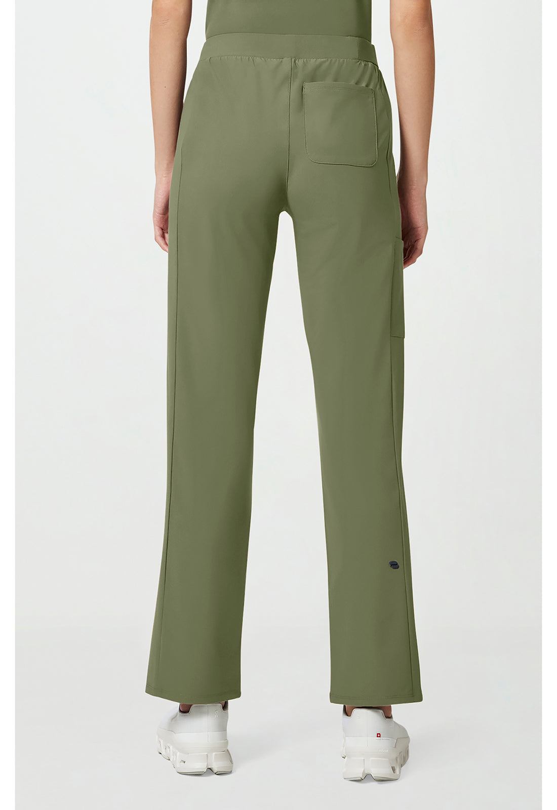 Pursuit IN023A Women's 4-Pocket Straight Leg Scrub Pants Olive