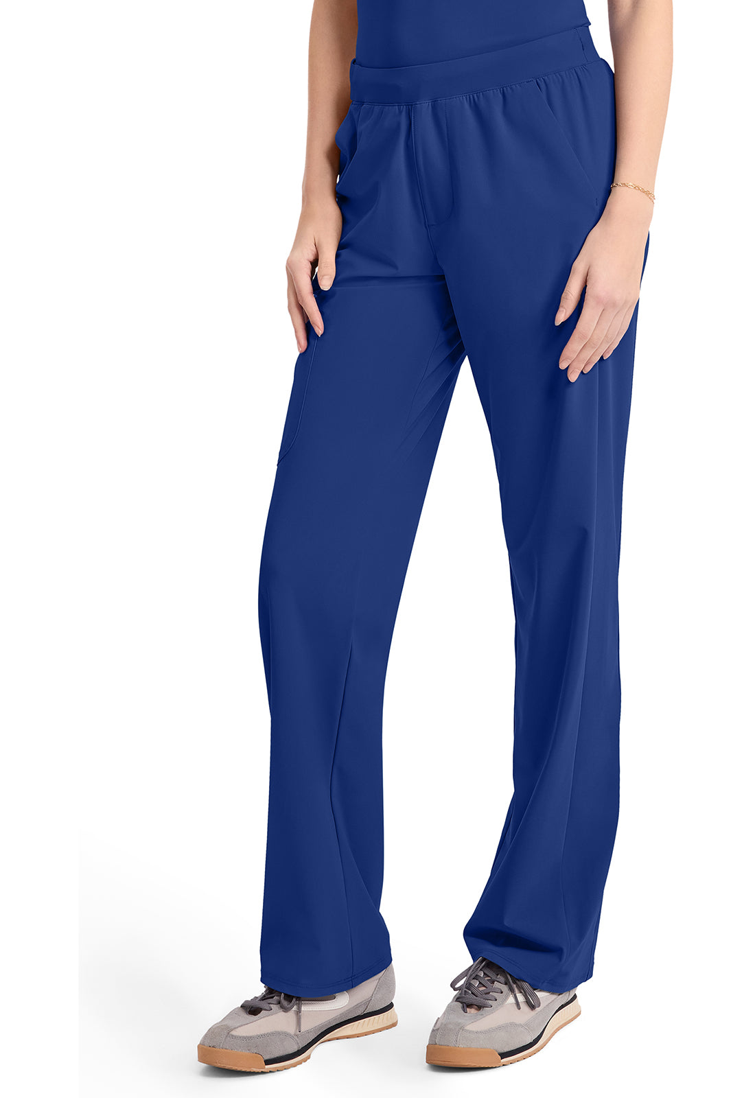 Pursuit IN023A Women's 4-Pocket Straight Leg Pants Royal