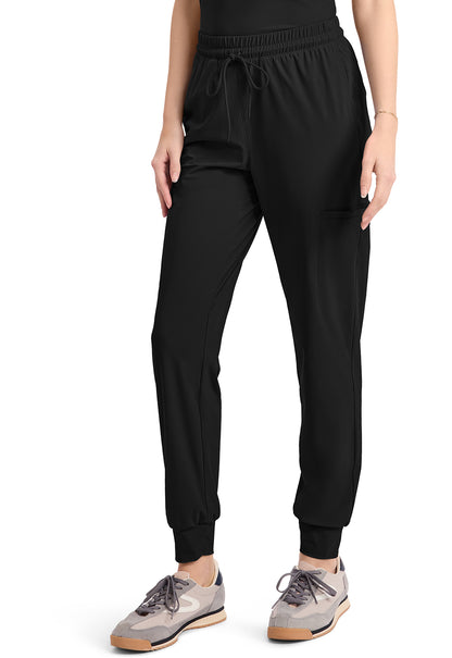 Pursuit IN024A Women's 5-Pocket Jogger Pants Black