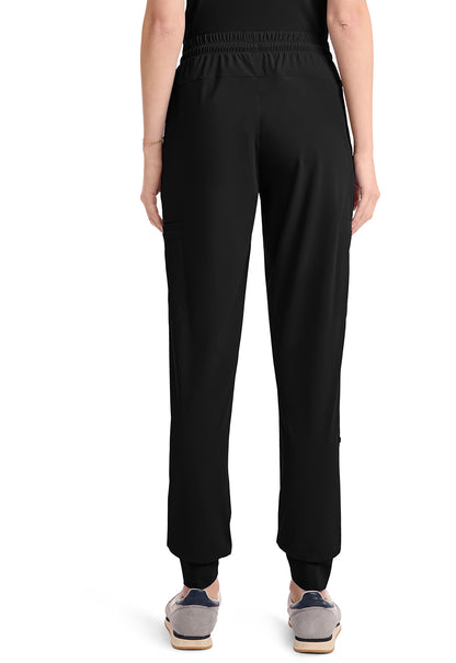 Pursuit IN024A Women's 5-Pocket Jogger Pants Black