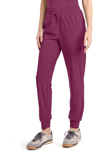 Pursuit IN024A Women's 5-Pocket Jogger Pants Wine