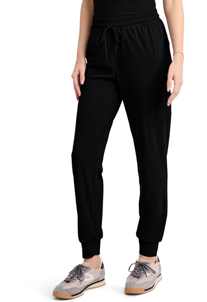 Pursuit IN024A Women's 5-Pocket Jogger Pants Black