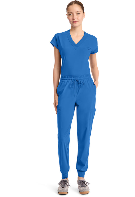 Pursuit IN024A Women's 5-Pocket Scrub Joggers Royal