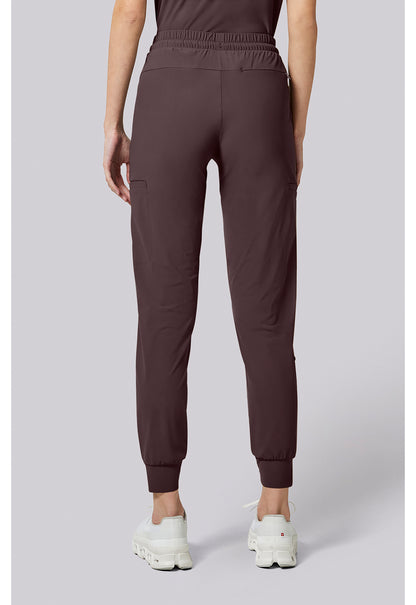 Pursuit IN024A Women's 5-Pocket Scrub Joggers Walnut Roast