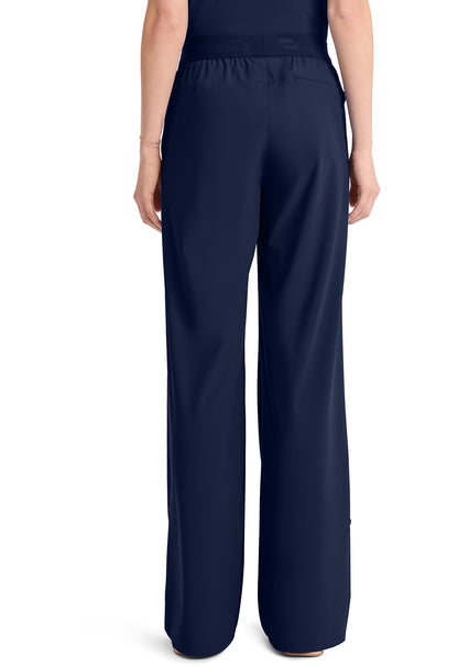 Pursuit IN025A Women's 3-Pocket Wide Leg Pants Navy