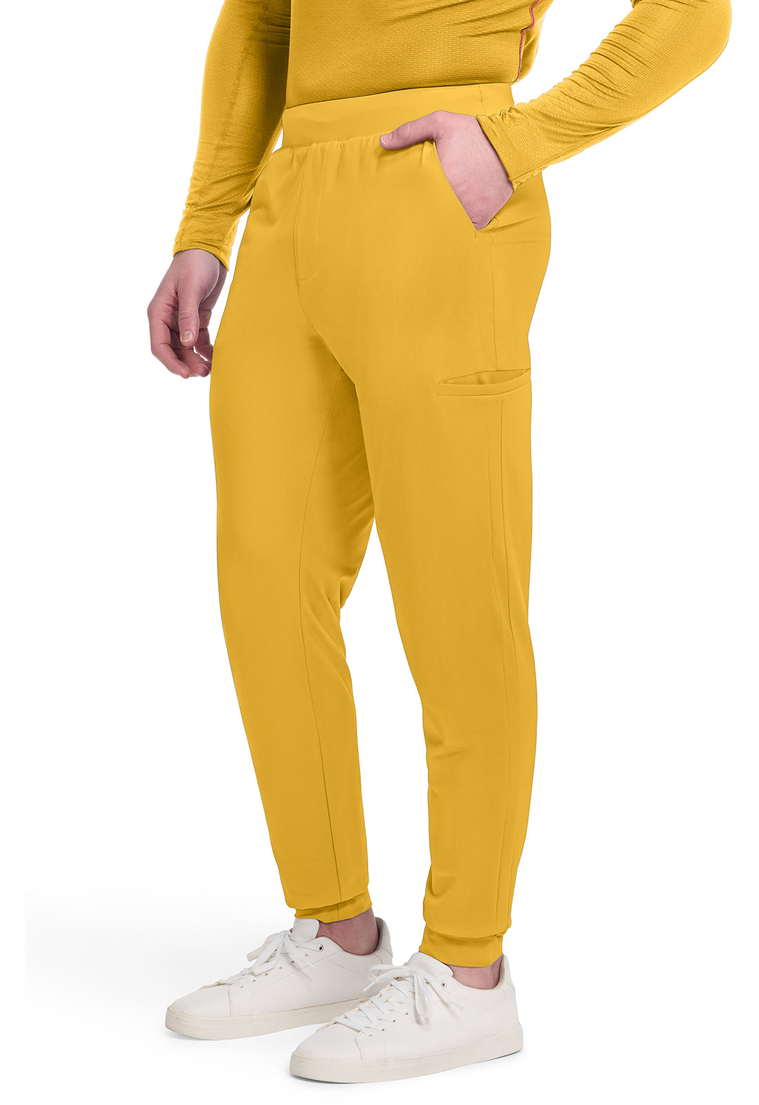 Pursuit IN027A Men's 5-Pocket Jogger Pants Butterscotch