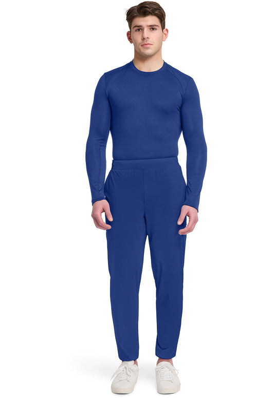 Pursuit IN027A Men's 5-Pocket Jogger Scrub Pants Royal