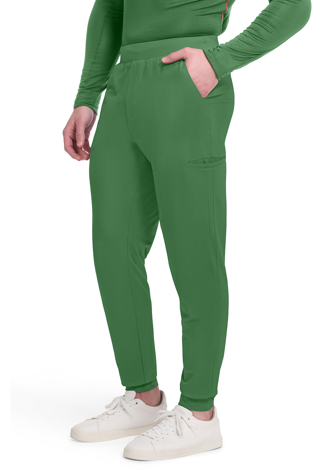 Pursuit IN027A Men's 5-Pocket Jogger Pants Retro Green