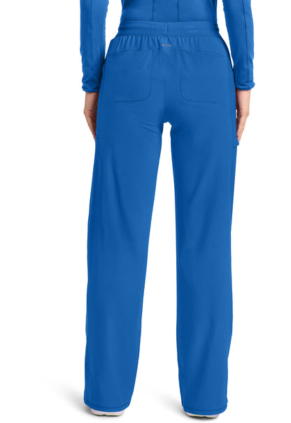 GNR8 IN028A Women's 6-Pocket Wide Leg Pants Royal