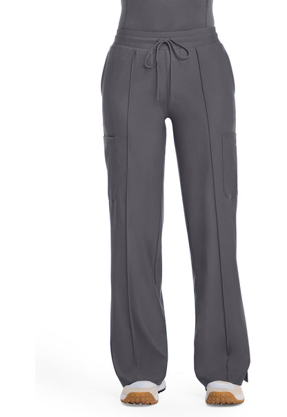 Kinetic IN103A Women's Pintuck Wide Leg Scrub Pants image 1