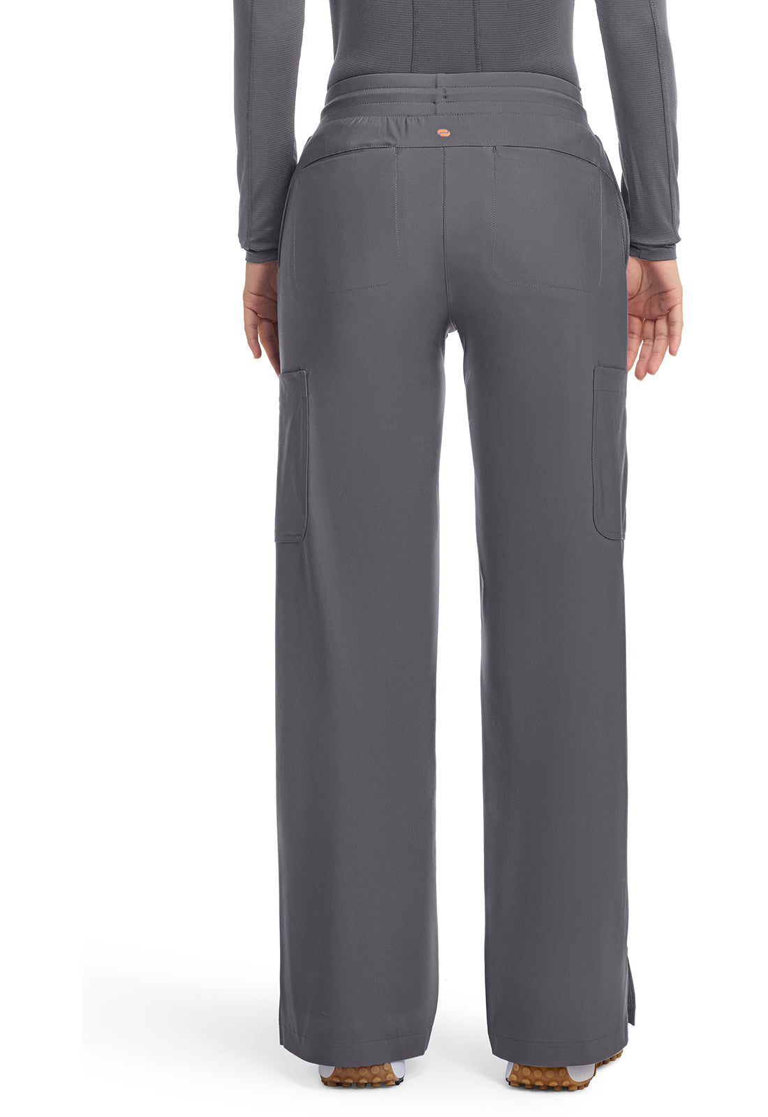 Kinetic IN103A Women's Pintuck Wide Leg Scrub Pants image 5