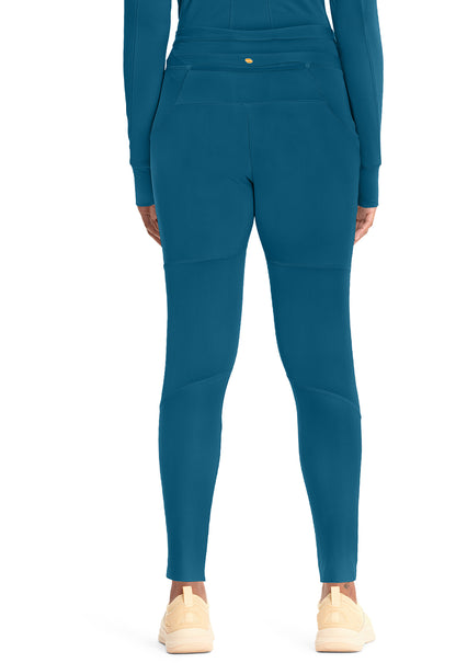 Kinetic IN106A Knit Natural Rise Legging Caribbean Blue Image