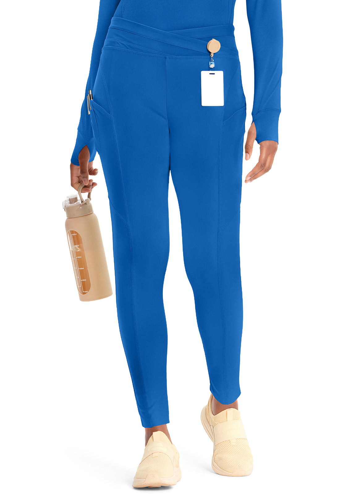 Kinetic IN106A Knit Natural Rise Legging Royal Image