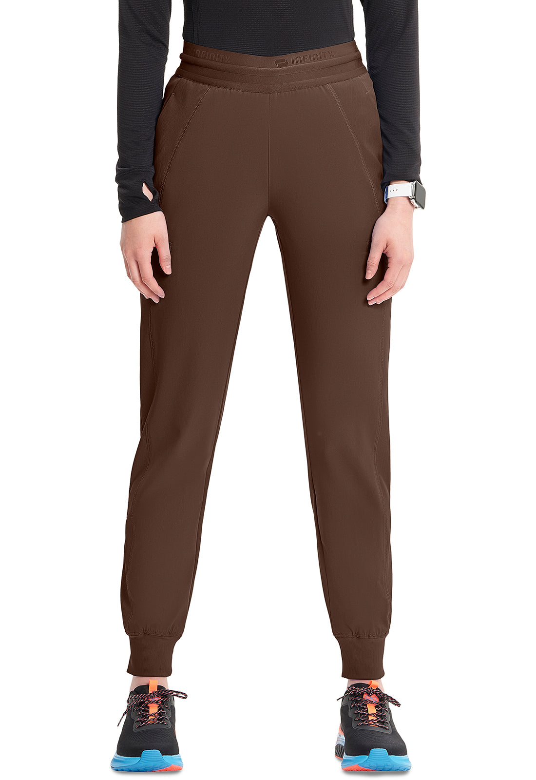 Classics IN122A Mid Rise Jogger Espresso Express