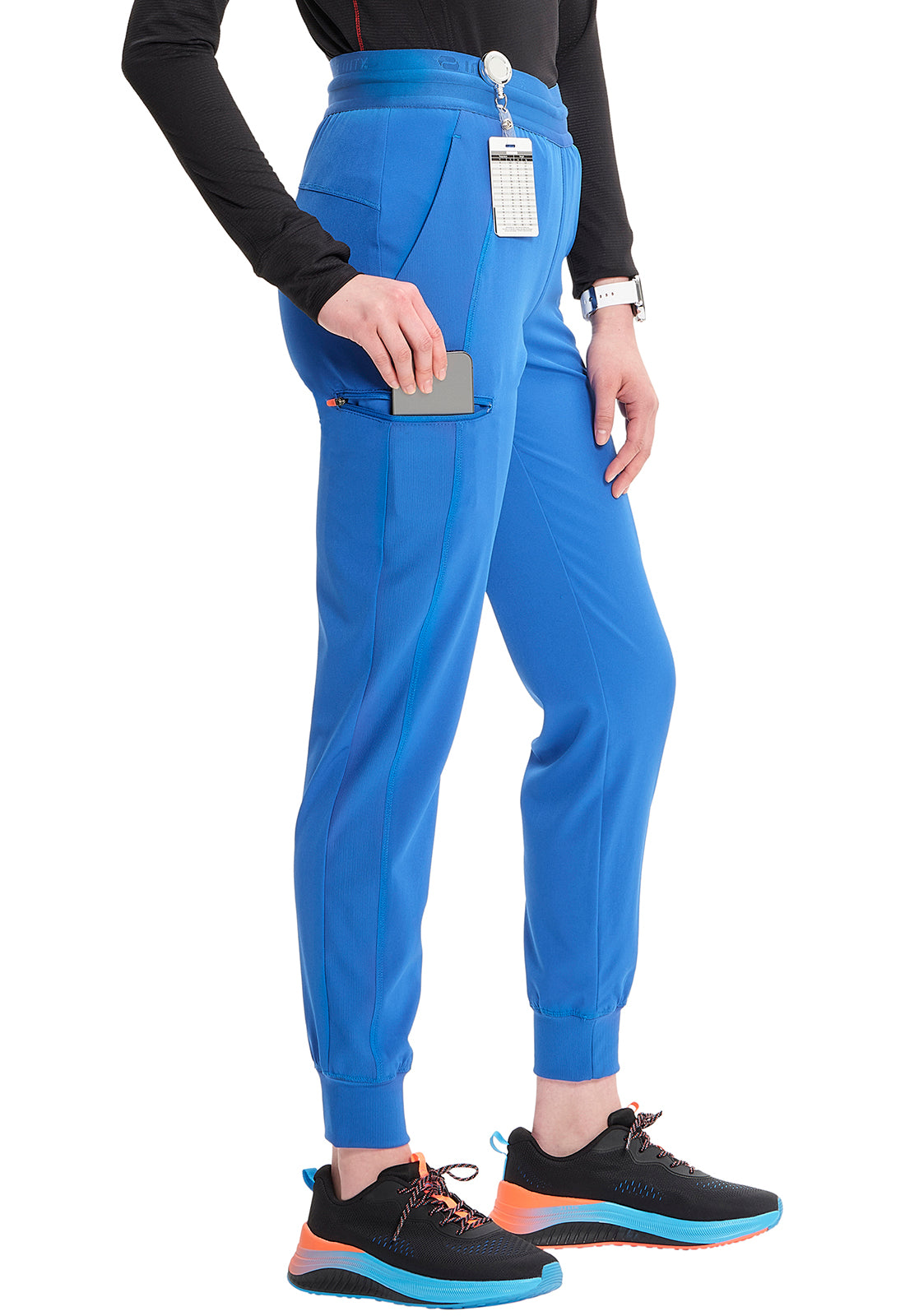 GNR8 IN122A Mid Rise Jogger Royal