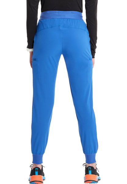 GNR8 IN122A Mid Rise Jogger Royal Model Image Back | Infinity