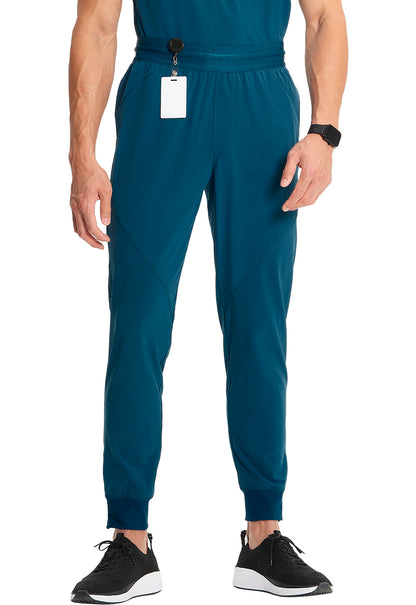 GNR8 IN204A Men's Mid Rise Jogger Caribbean Blue