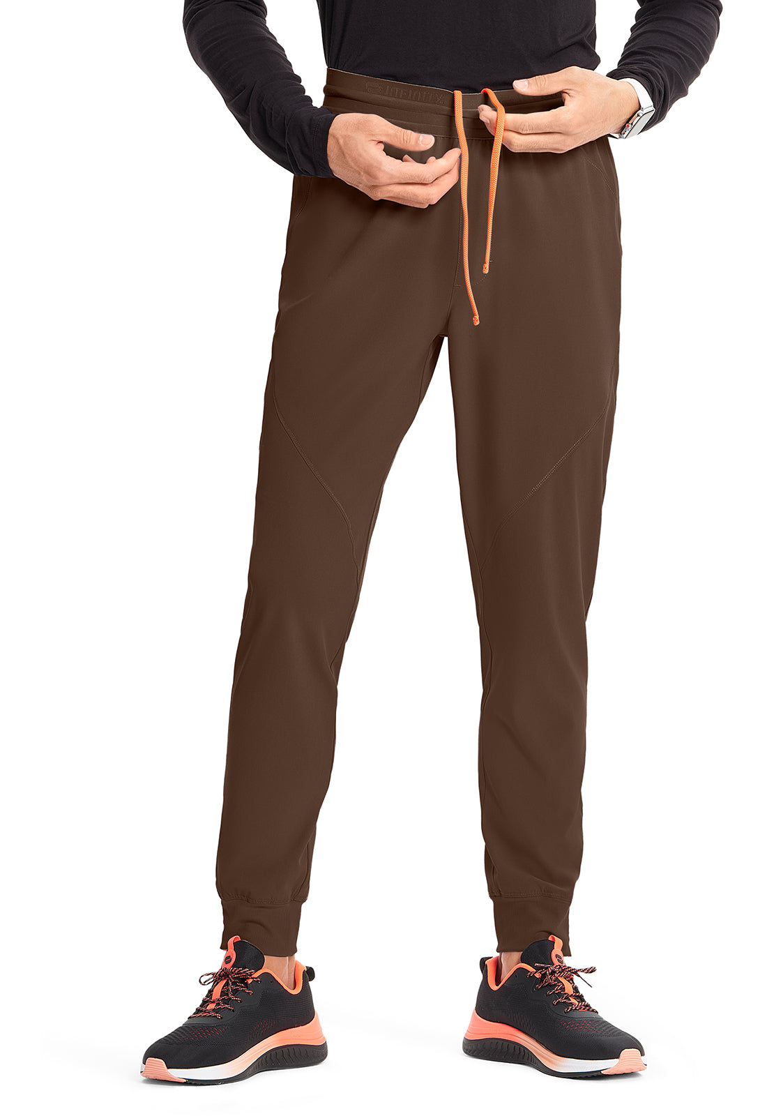 GNR8 IN204A Men's Mid Rise Jogger Espresso Express