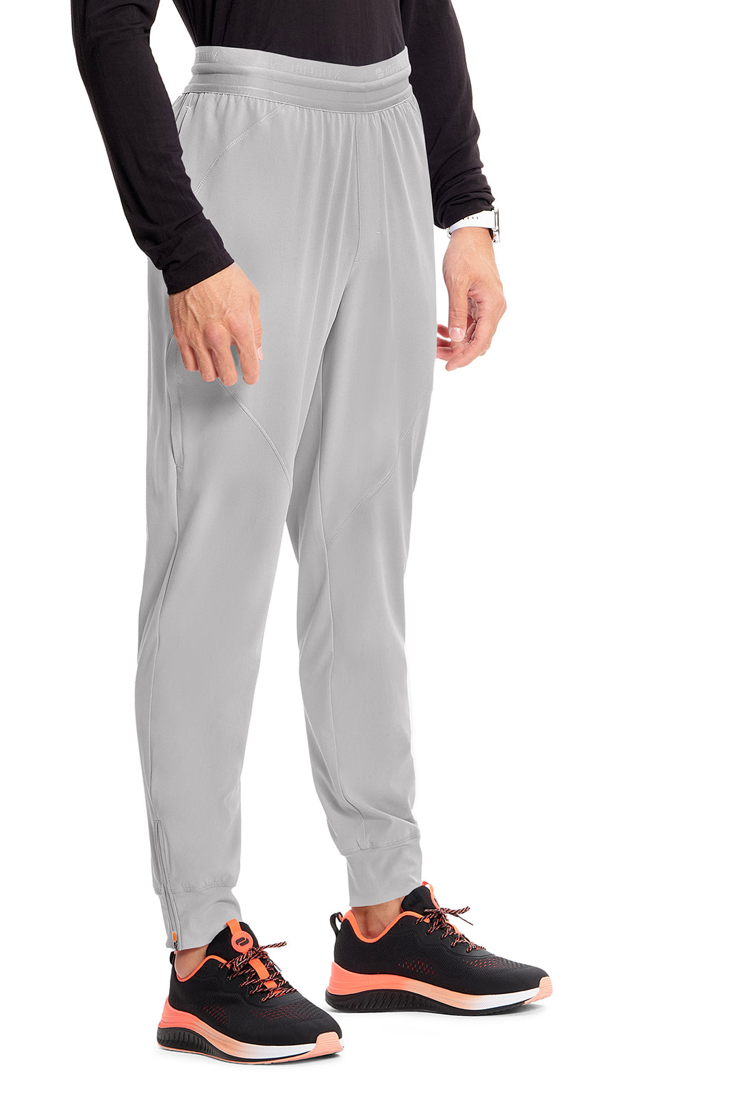 GNR8 IN204A Men's Mid Rise Jogger Vapor Model Image Left Side | Infinity