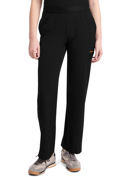 GNR8 Pride IN211A Women's Fit 5-Pocket Wide Leg Pants Black