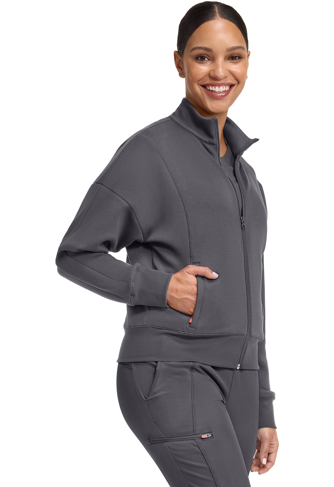 Lifestyle IN301 Full Zip Jacket Pewter