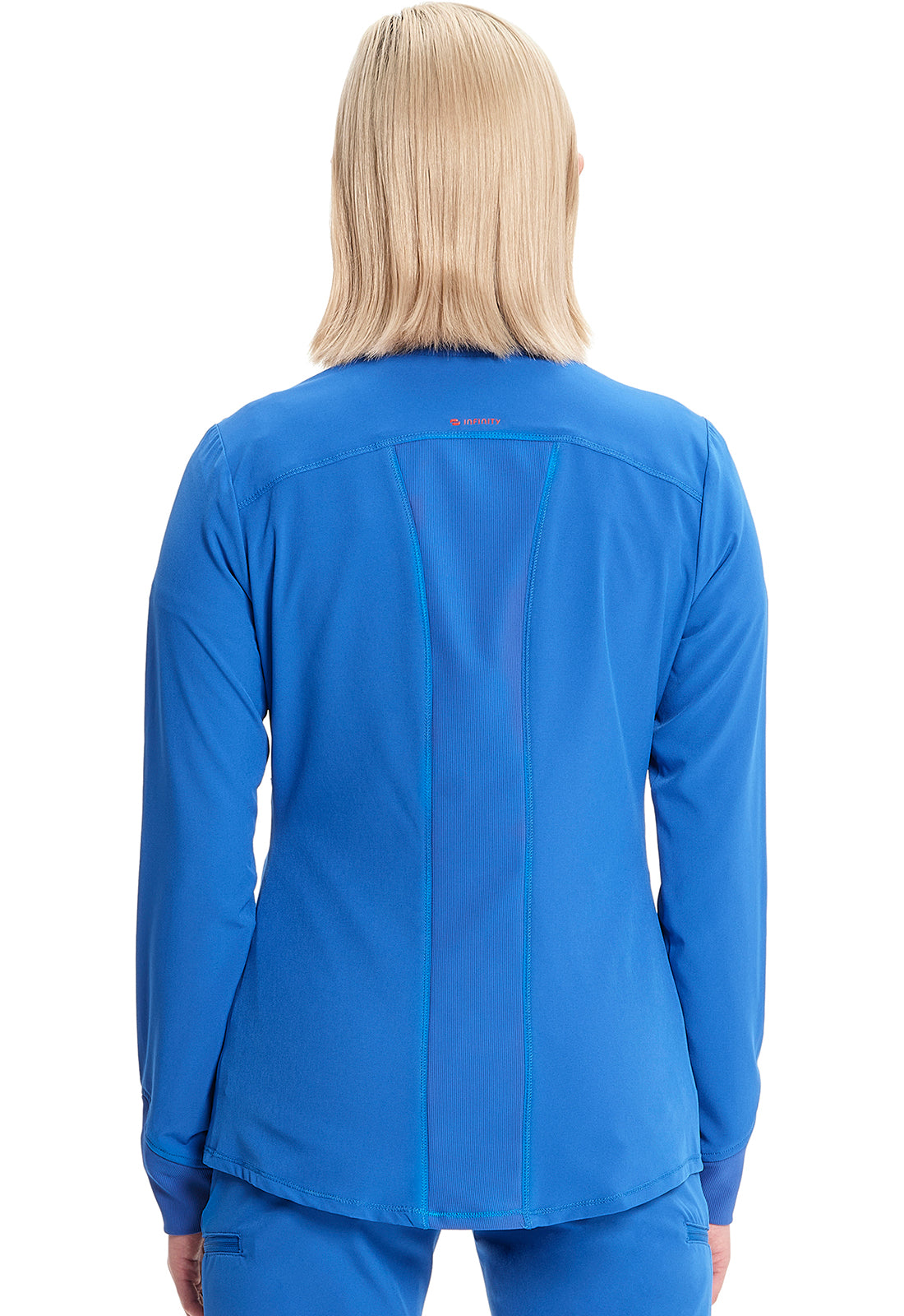 GNR8 IN320A Zip Front Jacket Royal Model Image Back | Infinity