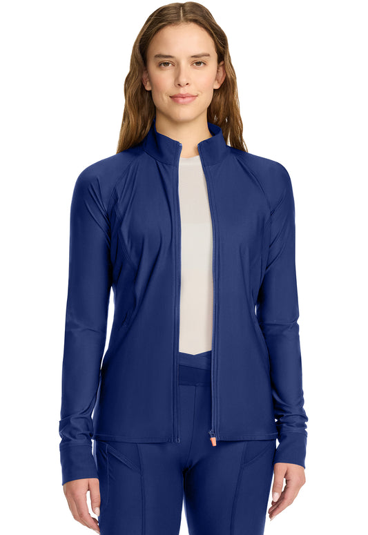 GNR8 Kinetic IN337A Women's Raglan Zip Front Jacket Navy