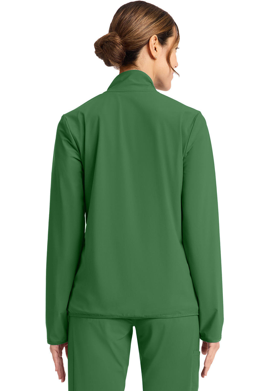 Classics IN525A Women's 3-Pocket Warm-up Jacket Retro Green