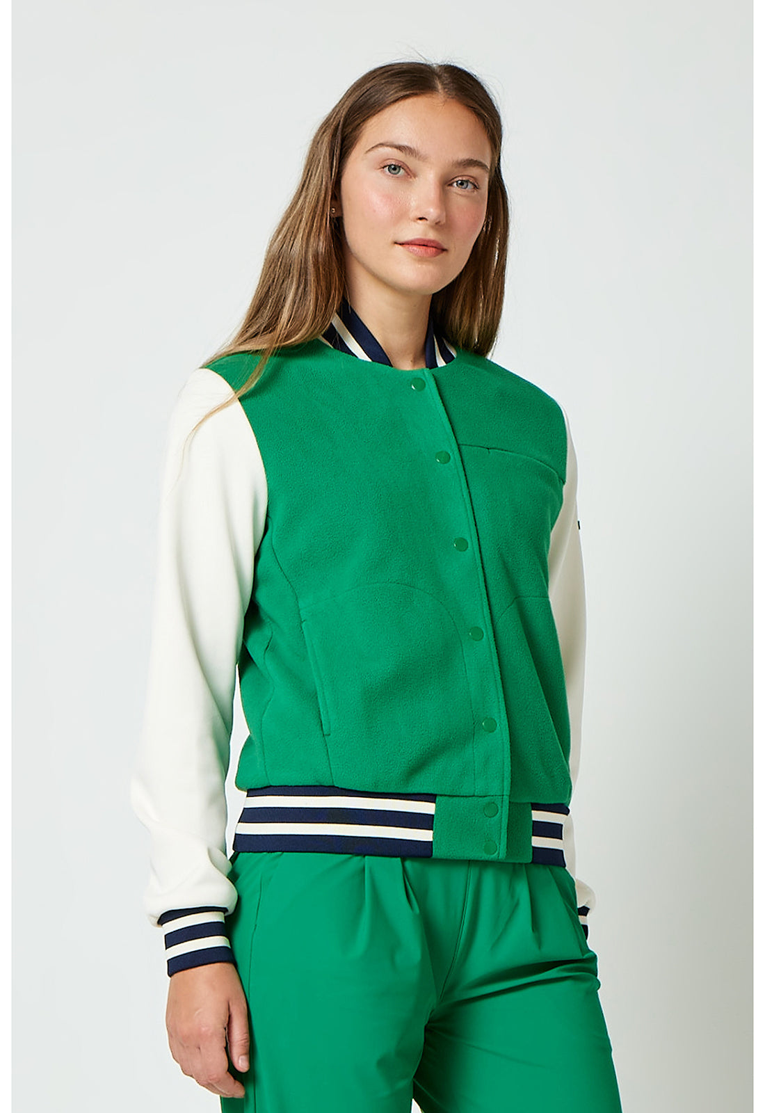 Pursuit IN526 Women's 3-Pocket Sport Bomber Jacket image 4