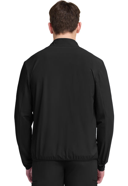 Pursuit IN527A Men's 3-Pocket Warm-up Jacket Black