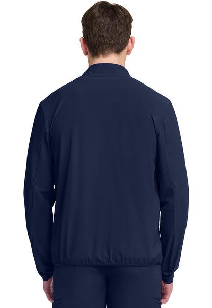 Pursuit IN527A Men's 3-Pocket Warm-up Jacket Navy